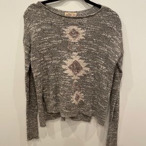 Hollister Marled Knit Relaxed Fit Sweater XS/S